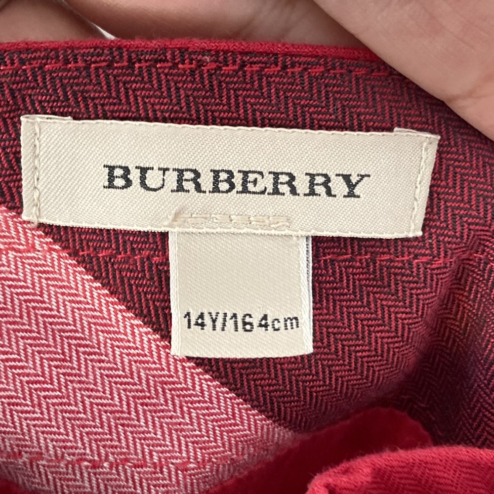 Pre-Loved Burberry Girl's Children's Skirt - Size 14Y - Timeless Elegance - Picture 3 of 11